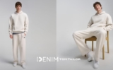 Tom Tailor Denim Herren Relaxed Sweatshirt mit Logo-Print