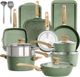 Kitchen Academy Topfset 17-teiliges Induktions-Kochgeschirr-Set