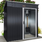 GARDEBRUK® Geräteschuppen 185x165x90cm 1,5m² Schiebetür