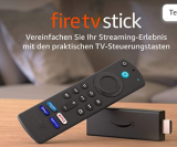 Fire TV Stick mit Alexa-Sprachfernbedienung (mit TV-Steuerungstasten) | HD-Streaminggerät