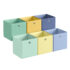 Aufbewahrungsbox 6er Set bunt, 33L x 33B x 33H cm / SET 3