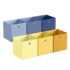 Aufbewahrungsbox 6er Set bunt, 30L x 30B x 30H cm / SET 2