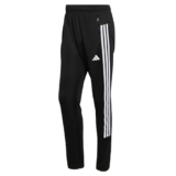 adidas Herren Workout Essentials All-Set 3-Stripes Knit Pants, Black/White, S