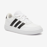 Adidas Turnschuhe Kinder Schnürung – Breaknet weiβ/schwarz