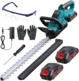 Akku-Heckenschere mit 2 * 2000mAh Akku, für MakIta-18V-Akku,