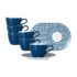 Seltmann Weiden Kaffeetassen mit Untertassen Life Fashion 240 ml 6er Set