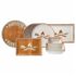 Ritzenhoff & Breker Platten Rusty 34 x 23 cm 6er Set