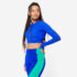 Reit-Sweatjacke 500 Kinder marineblau