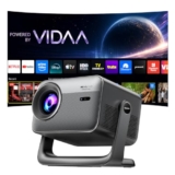 Beamer 4K mit VIDAA OS, 1000 ANSI Dolby Audio Outdoor Beamer,