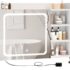 YASONIC Duschablage Ohne Bohren Set, 100% Rostfreie Duschregal (2-Teilig)