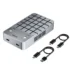 NACHRICHT FS01 20W 10000mAh Digitalanzeige Machtbank Mit integriertem ausziehbarem Type-C Kabel Externer Akku mit 2 Eing