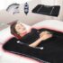 VEVOR Ineinandergreifende Fliesen 50 Stk. Bodenfliesen Drainage-Bodenfliesen, Bodenfliesen 30 x 30 cm Außenbereich Quadratische Bodenfliesen Terrasse PVC Bodenfliesen Badezimmer, Toilette, Schwarz