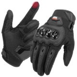 KEMIMOTO Motorrad Handschuhe Herr, Motorradhandschuhe Sommer mit Hartschalenverstärkung und Touchscreen, Atmungsaktive Outdoor Handschuhe für Herren und Damen, für Motorrad, Fahrrad, Roller, Jagd, 14.19