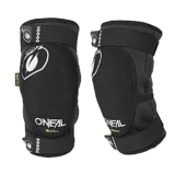 O’NEAL | Knieprotektor | BMX Mountainbike Downhill | IPX®- Aufprallschutz aus Polyurethan, Leichte Konstruktion, Abriebfestes Material | Dirt Knee Guard | Erwachsene | Schwarz Weiß | Größe M, 34.99