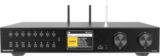 TELESTAR TOP 550 – HiFi-System mit Verstärker & CD-Player, 43 cm – Schwarz,