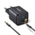Bluetooth 5.4 Sender und Empfänger, 2-in-1 Bluetooth Adapter für 2 Bluetooth Kopfhörer gleichzeitig, eingebautes Mikrofon, 3,5 mm Audiostecker für Flugzeug, TV, Auto, PC, Fitnessstudio, Heimstereo,